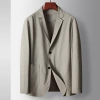 Men's casual suit Spring/Summer 2024 light luxury business stretch thin single Western-style trendy suit jacket for middle-aged and young people Specification image